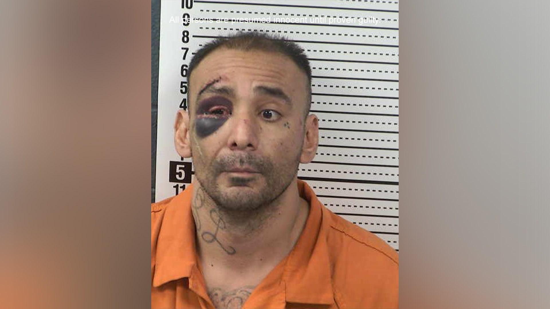 A mugshot of Matthew Lopez