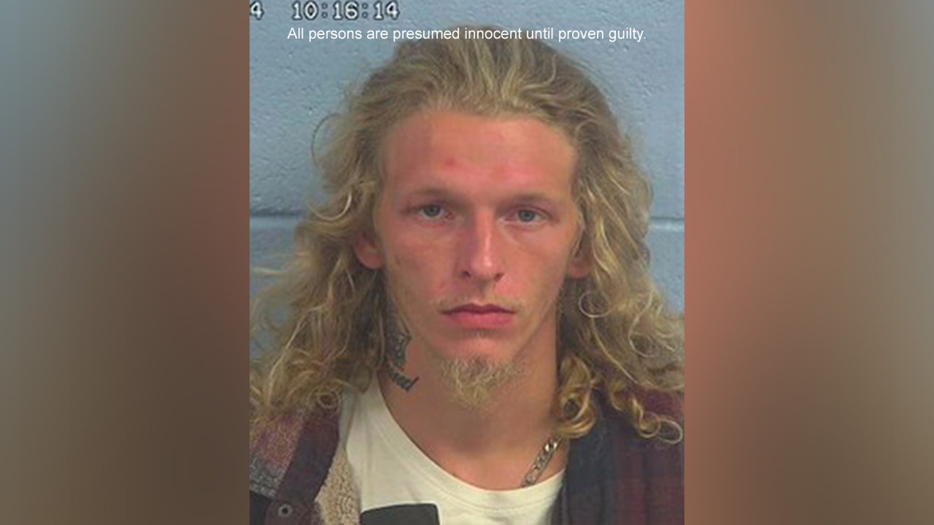 A mugshot of Dakota Martin