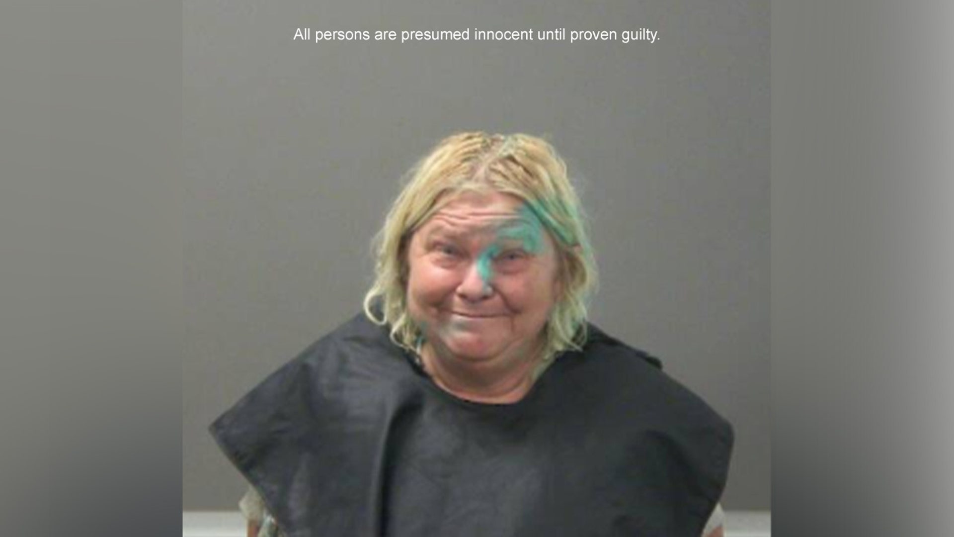 A mugshot of Carol Langston