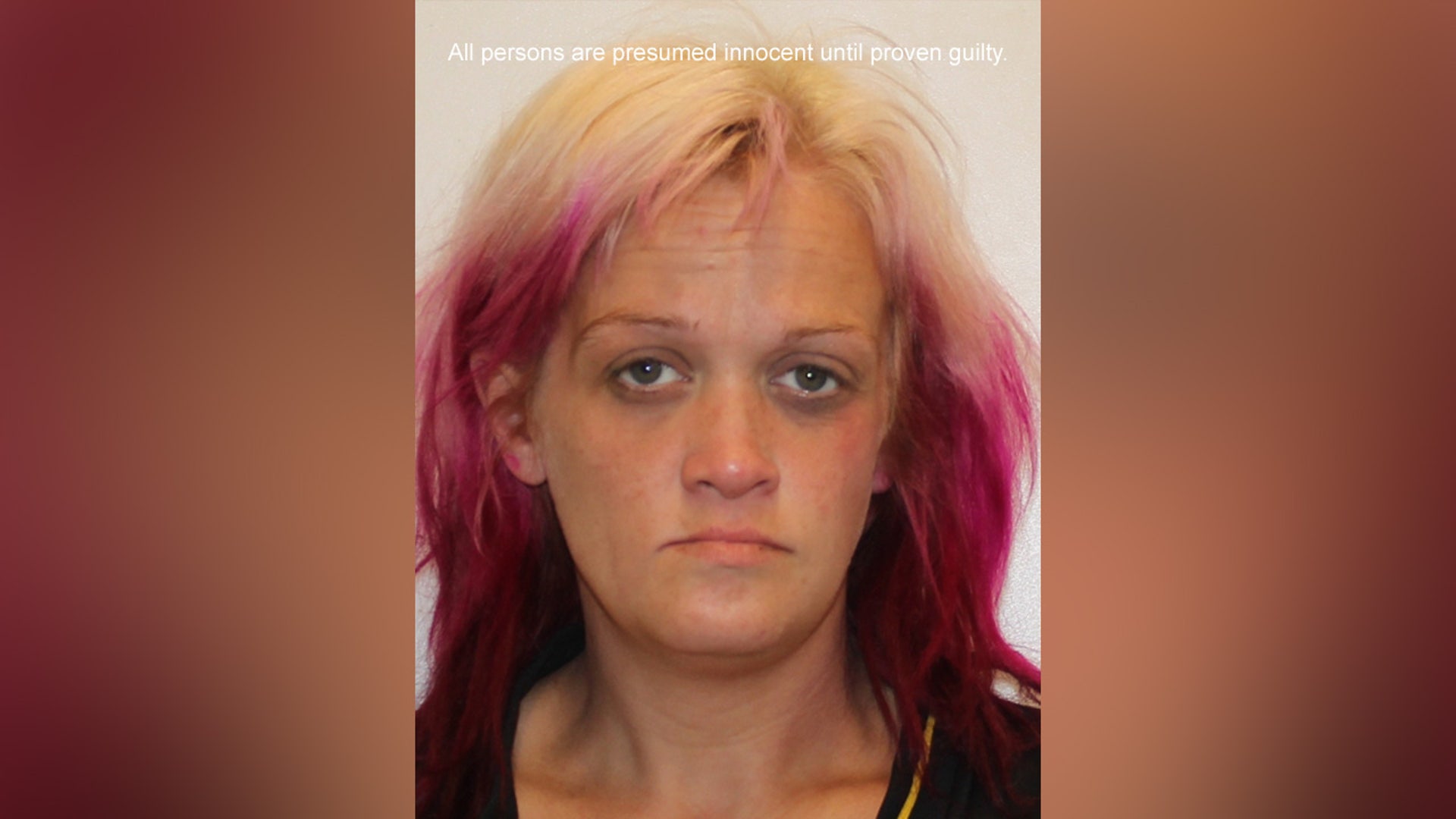 A mugshot of Sharon Popham