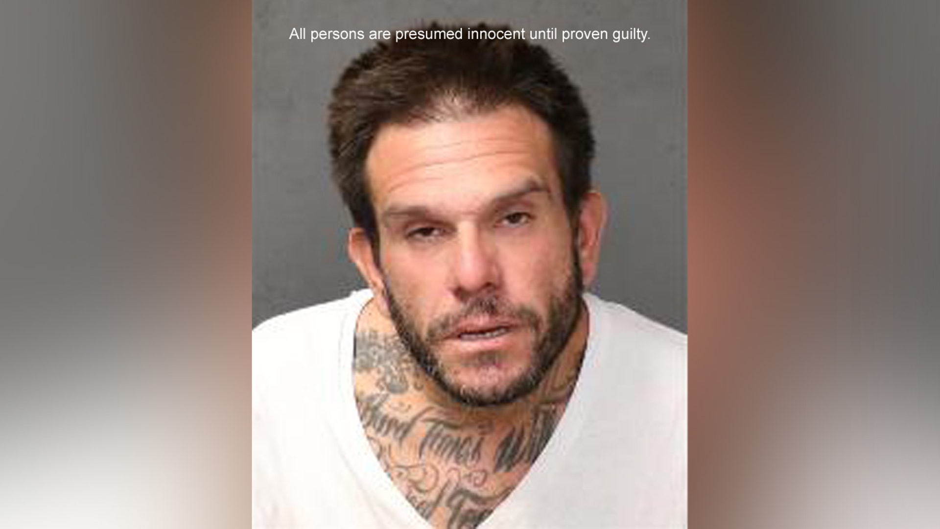 A mugshot of Derek Quibell