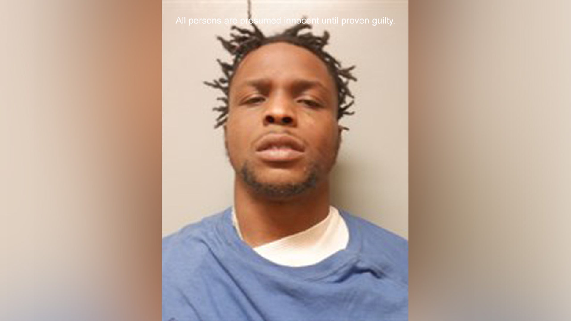 A mugshot of Lamon Burgess