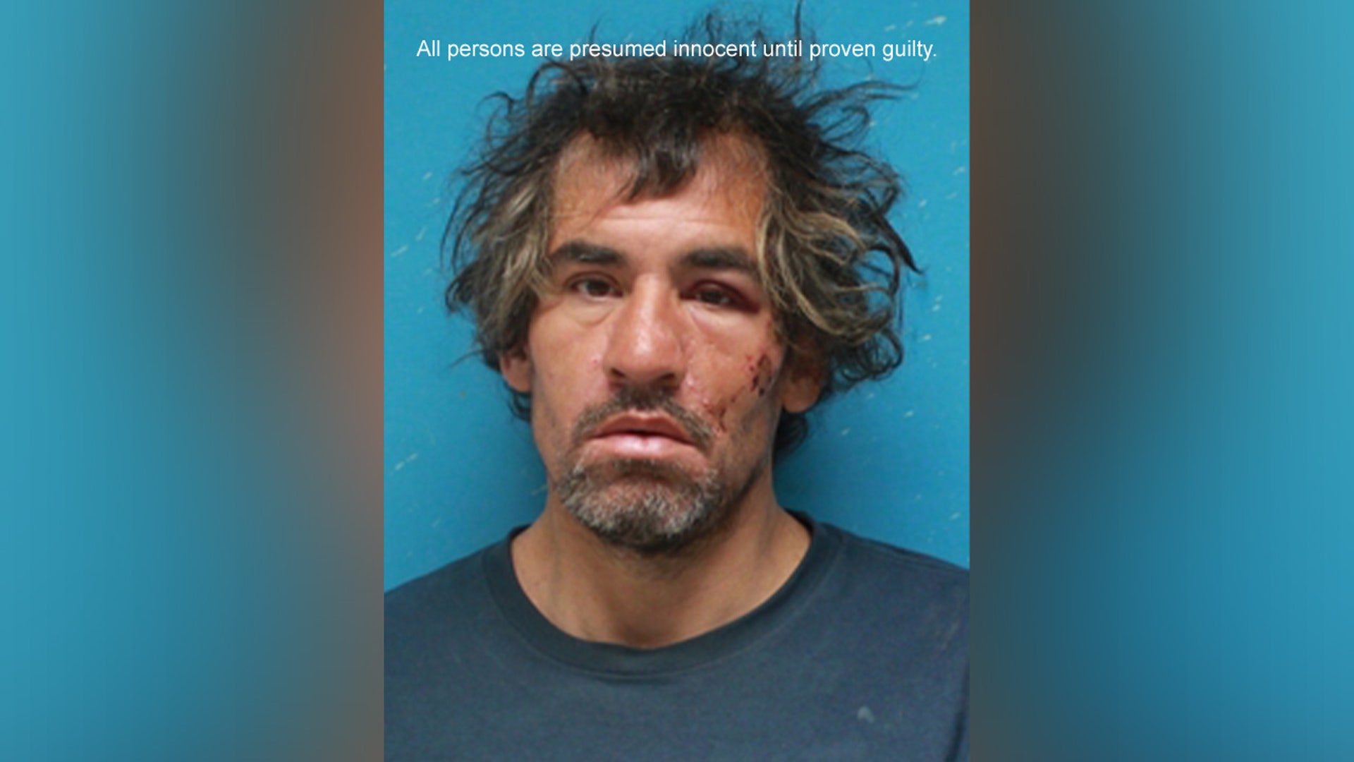 A mugshot of James Bigeagle