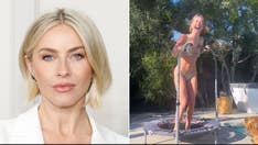 Julianne Hough says she's 'never been healthier' after concerns over her body in bikini post