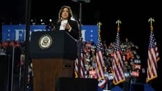 Harris-Trump showdown: The vice president gives closing argument with White House as backdrop