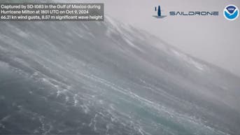 Massive 28-foot wave captured inside Hurricane Milton - Fox News
