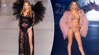 Kate Moss, 50, takes Victoria's Secret fashion show by storm in surprise appearance with daughter Lila, 22 - Fox News