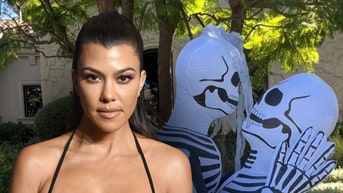 Kourtney Kardashian ignites controversy with 'disgusting' Halloween decor on lawn - Fox News