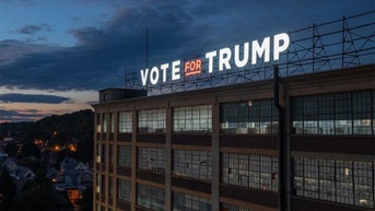 Company unveils 100-foot 'Vote for Trump' sign, gets sued by Democratic mayor - Fox News