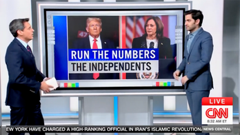 CNN data guru marvels at Trump flipping independent vote in key swing states: 'Very good sign' for GOP nominee