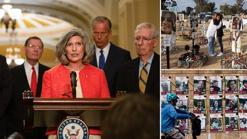 Senate Republicans mark Oct 7 attack 1 year out as Israel-Hamas war continues