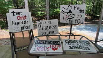 South Carolina man told he needs a permit to hold a sign about his faith on public sidewalk