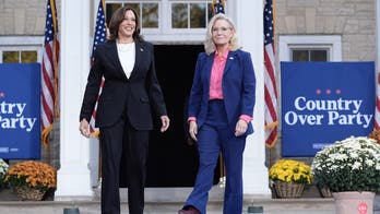 Kamala Harris teams up with Liz Cheney in birthplace of Republican Party