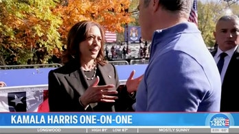 Kamala Harris downplays diminishing support from male voters: 'It's not the experience I'm having'