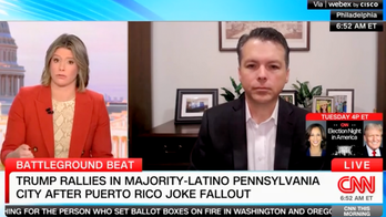 Dem rep fires back at CNN host for comparing Biden's 'garbage' line to comic's Puerto Rico joke