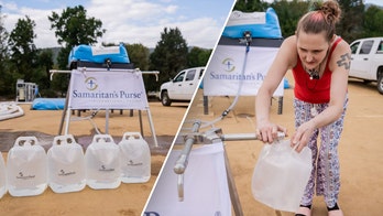 Samaritan's Purse continúa sus esfuerzos de ayuda a Helene con tres sistemas de filtración de agua en Carolina del Norte