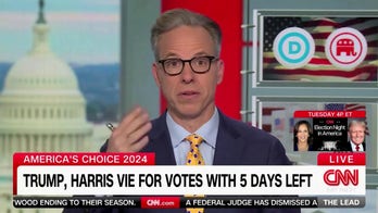 CNN's Tapper live fact-checks Harris on Trump's quote on protecting women: 'Just quote him accurately'