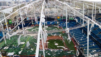 Florida city council changes mind on paying to repair Tampa Bay Rays' ballpark after hurricane ripped roof off