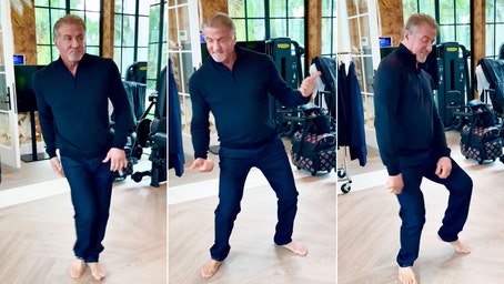 Sylvester Stallone goes viral with unique dancing video