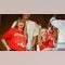 Taylor Swift rubs Brittany Mahomes' pregnant belly after endorsing Harris