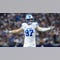 Lions' Aidan Hutchinson suffers gruesome injury vs Cowboys, leaves game on backboard