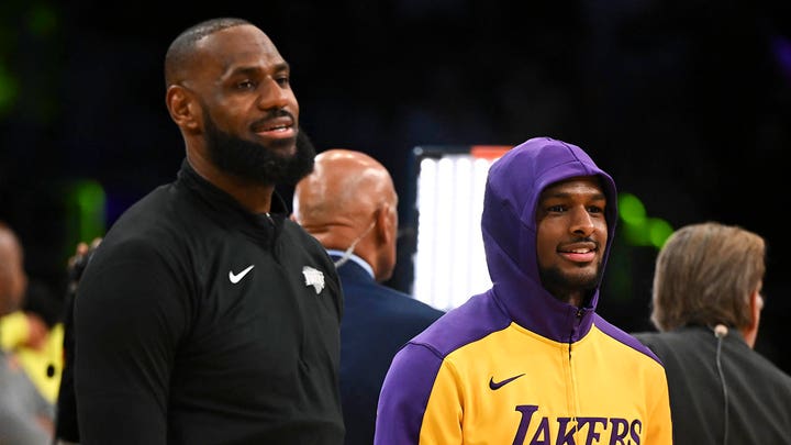 LeBron and Bronny James make history as first father-son duo to play together in the NBA | Speak