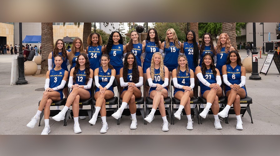 Women's volleyball co-captain opens up about lawsuit over transgender player