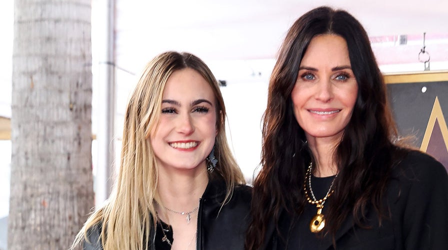 Courteney Cox says she never imagined she would get a star on the Hollywood Walk of Fame