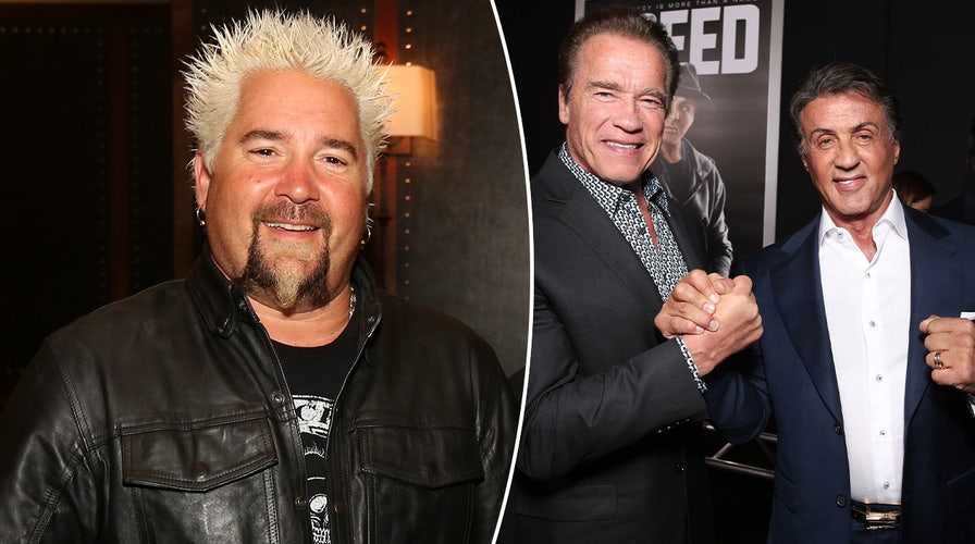 Guy Fieri bonded with Sylvester Stallone, Arnold Schwarzenegger over cooking