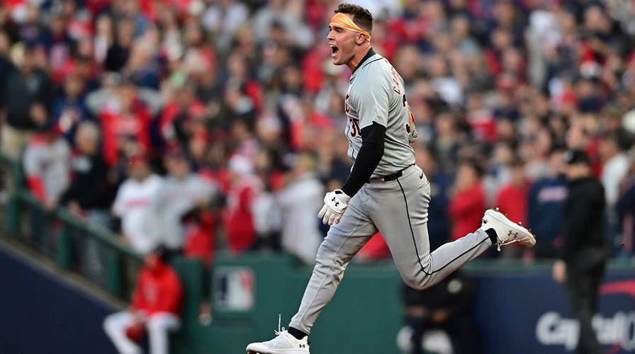 Tigers' Kerry Carpenter hits go-ahead 3-run homer to lift Detroit to Game 2 victory | Fox News