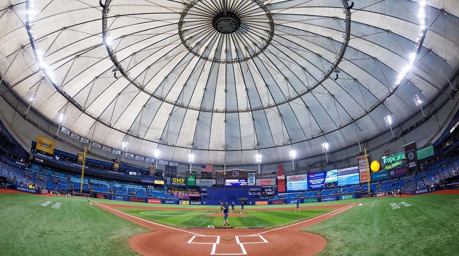 Tropicana Field roof damaged as Hurricane Milton makes landfall