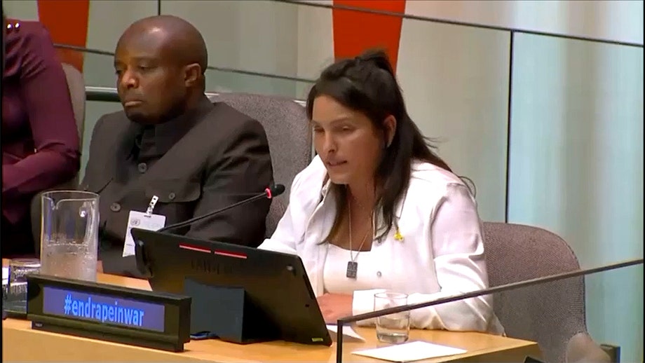 BRAVE Israeli Woman EXPOSES Hamas’ Horrific Crimes at UN