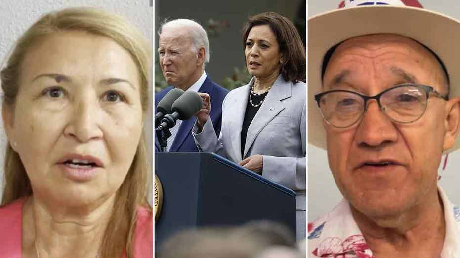 Hispanic voters rail against 'dishonest' Biden-Harris border record as poll shows Trump gaining in key states thumbnail