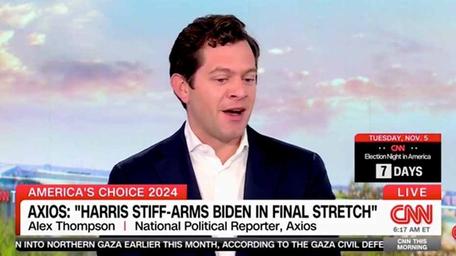 Harris campaign doesn't think President Biden is 'helpful' in final stretch, Axios reporter says