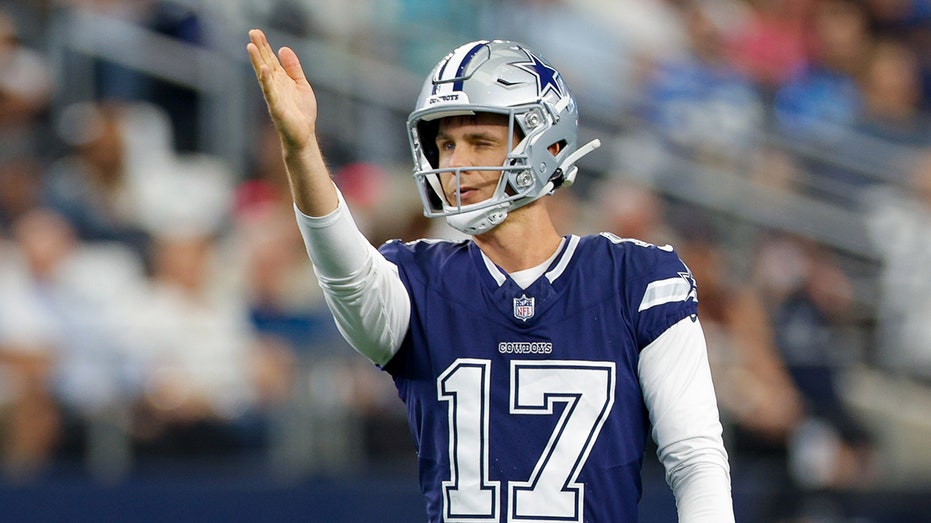 Cowboys kicker Brandon Aubrey absent from practice, could miss more time due to jury duty
