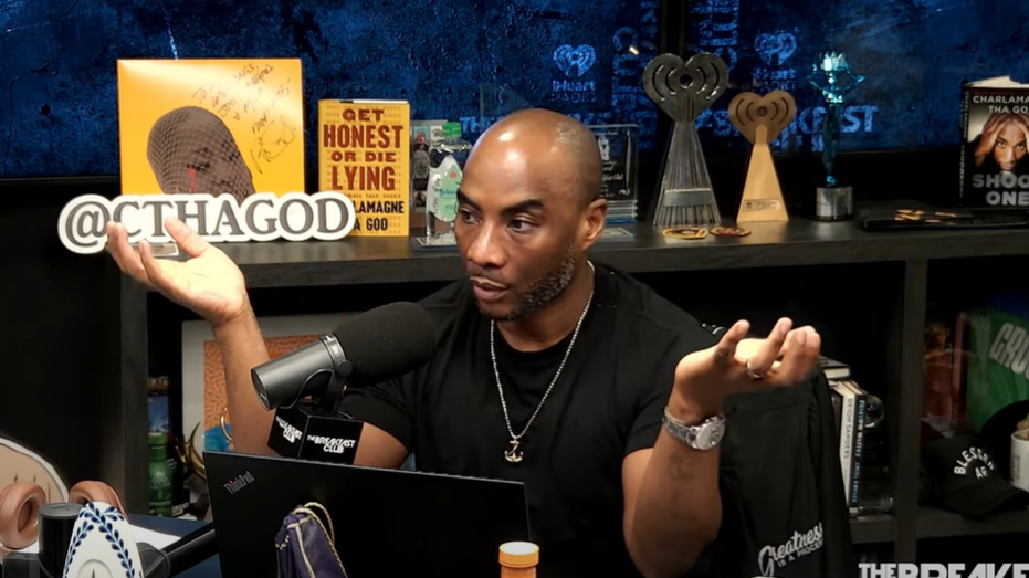 Charlamagne says Harris-Walz’s rhetoric seems “out of place” compared to Trump’s “America first” message