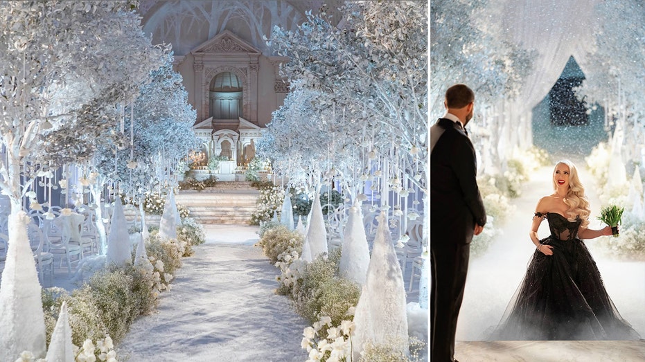 A winter wedding color palette that will transform your big day into a whimsical wonderland