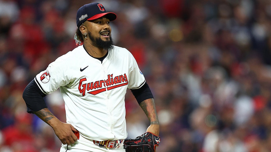 Guardians closer Emmanuel Clase shows off accolades right after blowing save to Yankees in ALCS