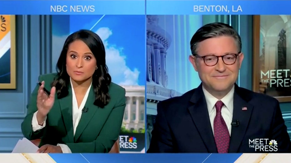 NBC News’ Kristen Welker clashes with Speaker Mike Johnson on Trump’s cholesterol levels