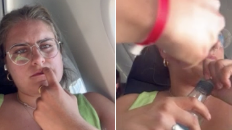 Airline passenger goes viral for recording neighbor's midflight photo attempts thumbnail