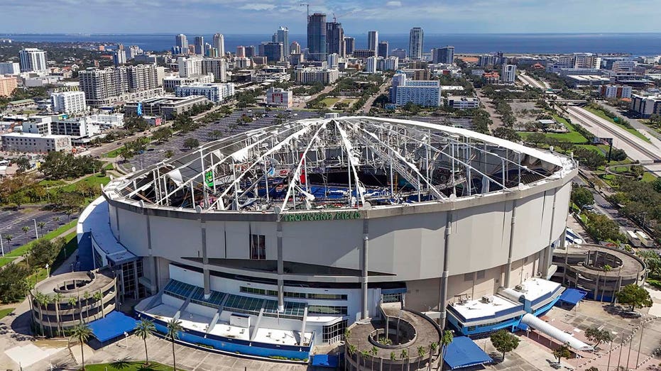 Tropicana roof repairs could be complete by Rays' 2026 season, MLB team will need temporary home for 2025