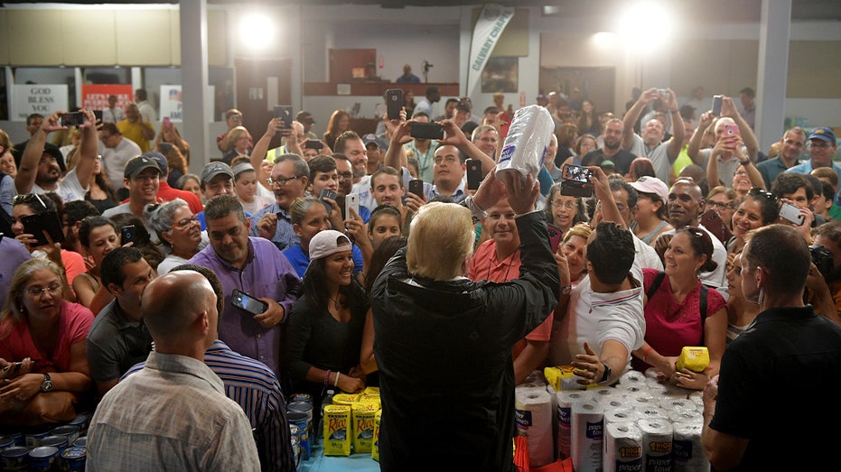 Trump in Puerto Rico