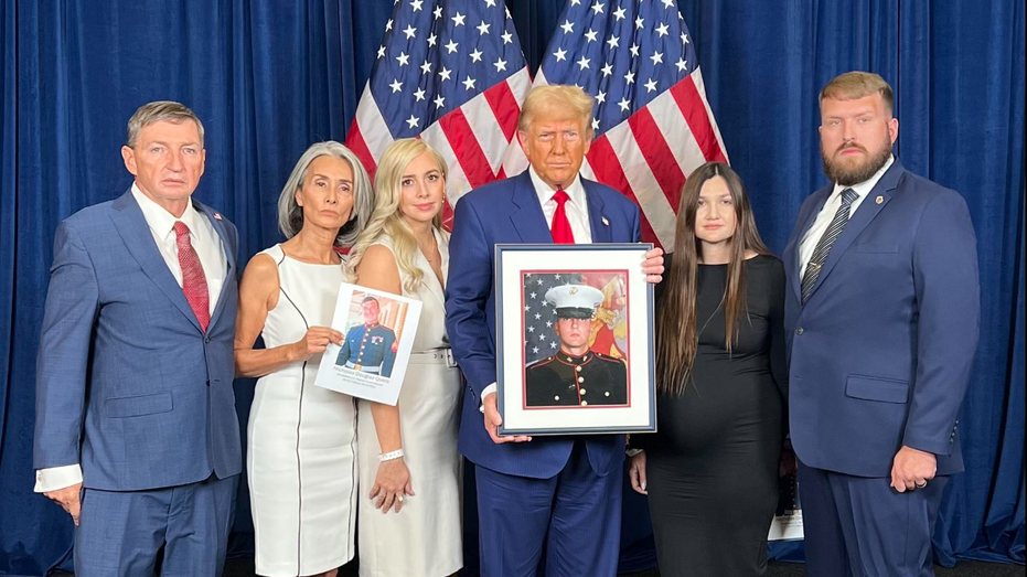 Trump, Vance meet with family of Marine veteran killed off Mexican highway by suspected cartel members