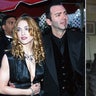 Side by side photos of Madonna and her brother Christopher Ciccone and Christopher Ciccone solo