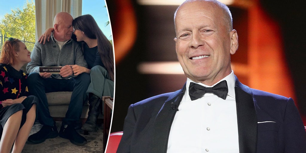 Bruce Willis seen in rare photo shared by daughters as he battles dementia