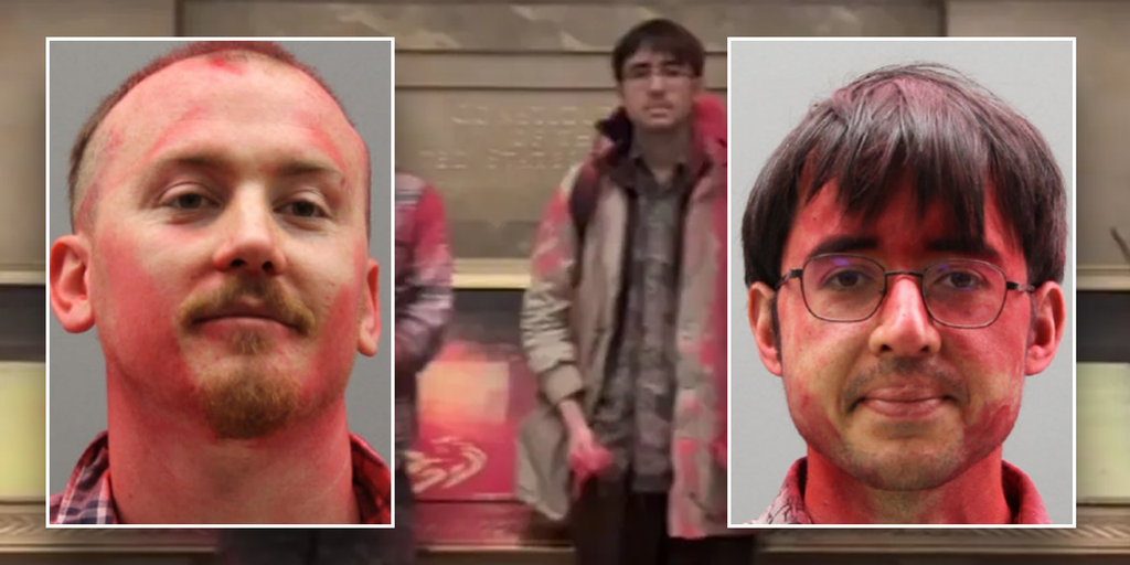 Climate activists learn fate for red powder attack on US Constitution at National Archives