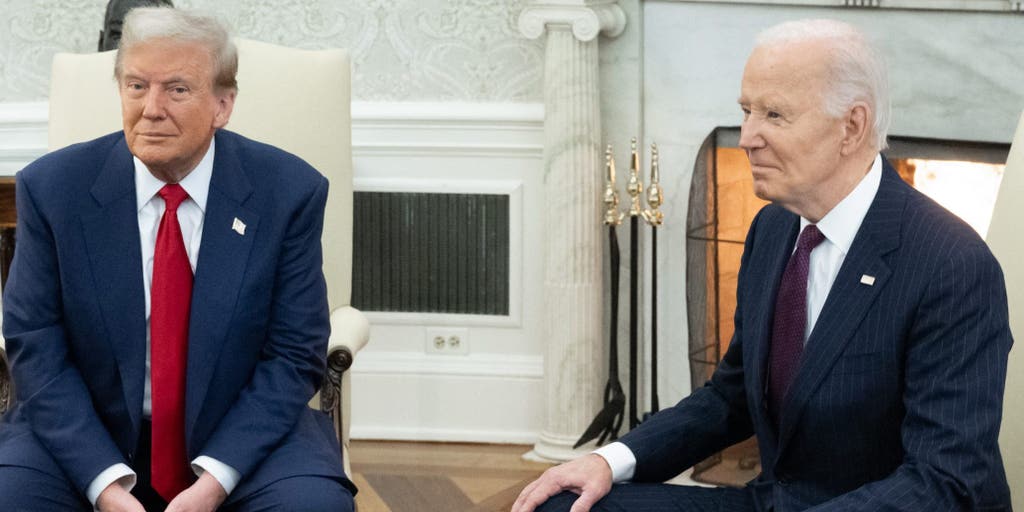 Trump's approval ratings jump in post-election poll while Biden's figures sink to 4-year low