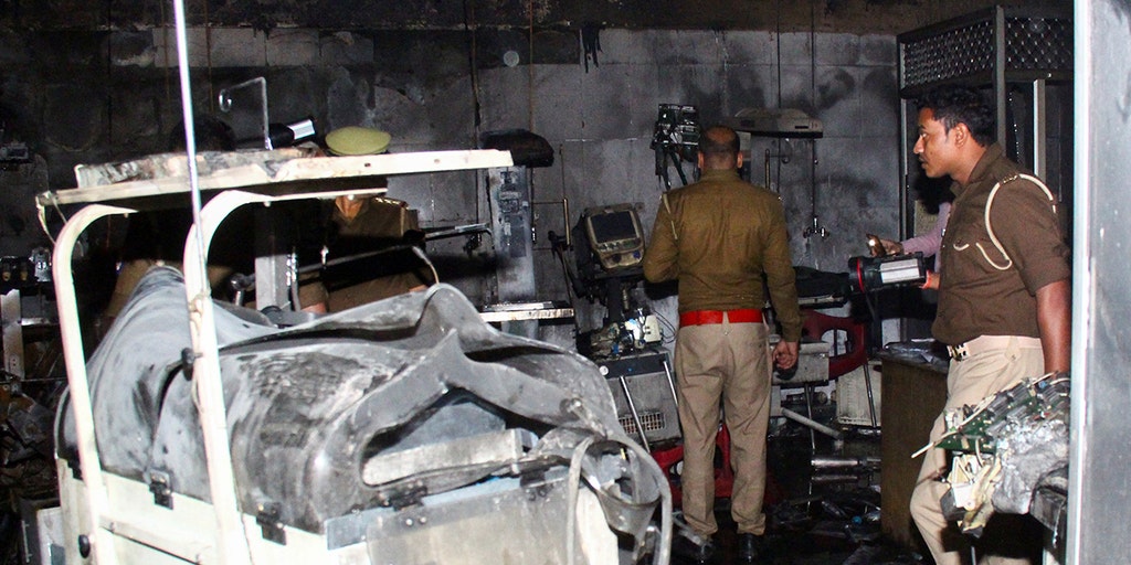 Ten newborn babies die in India after fire rips through hospital neonatal unit