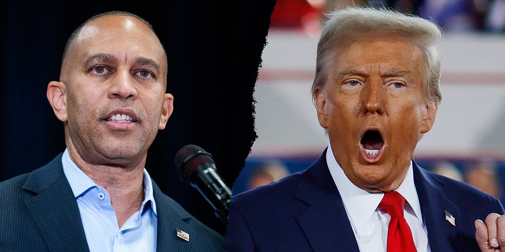 Hakeem Jeffries diz que está 'preparado para encontrar um terreno comum' com Trump no próx