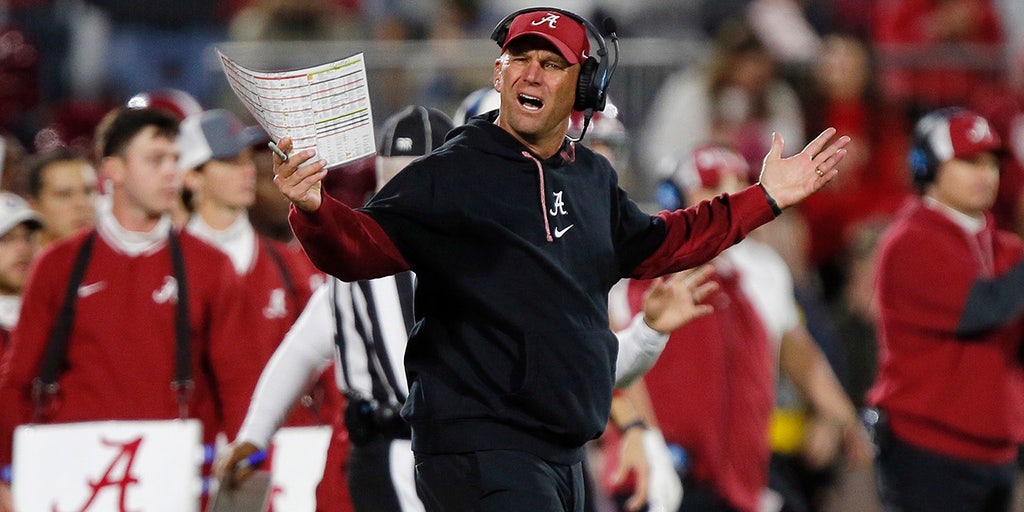 College Football Playoff staple Alabama left out of latest bracket projection after upset-filled week